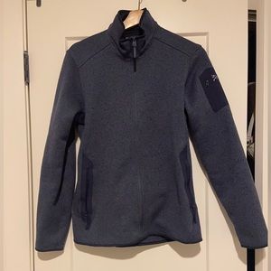 Arc’teryx covert cardigan in black heather